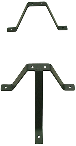 Stand-off wall bracket kit, galvanised steel – 2 x 400mm stand-off brackets